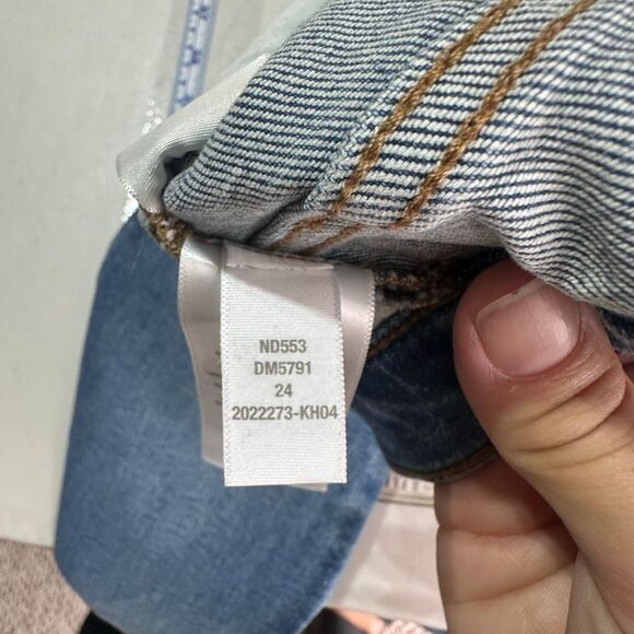 Madewell Women's Mid-Rise Cali Demi Bootcut Jeans Blue Denim Light Wash Size 24 - Picture 11 of 14